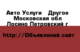 Авто Услуги - Другое. Московская обл.,Лосино-Петровский г.